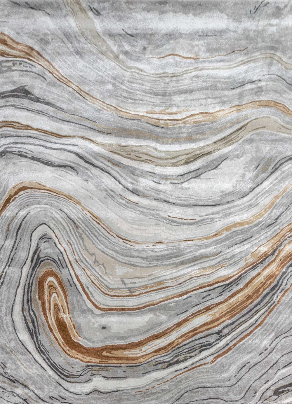 Hyden Rock Modern Wool Blend Rug