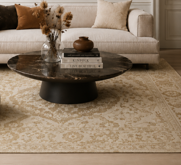 Newborough Vintage Cotton Chenille Rug