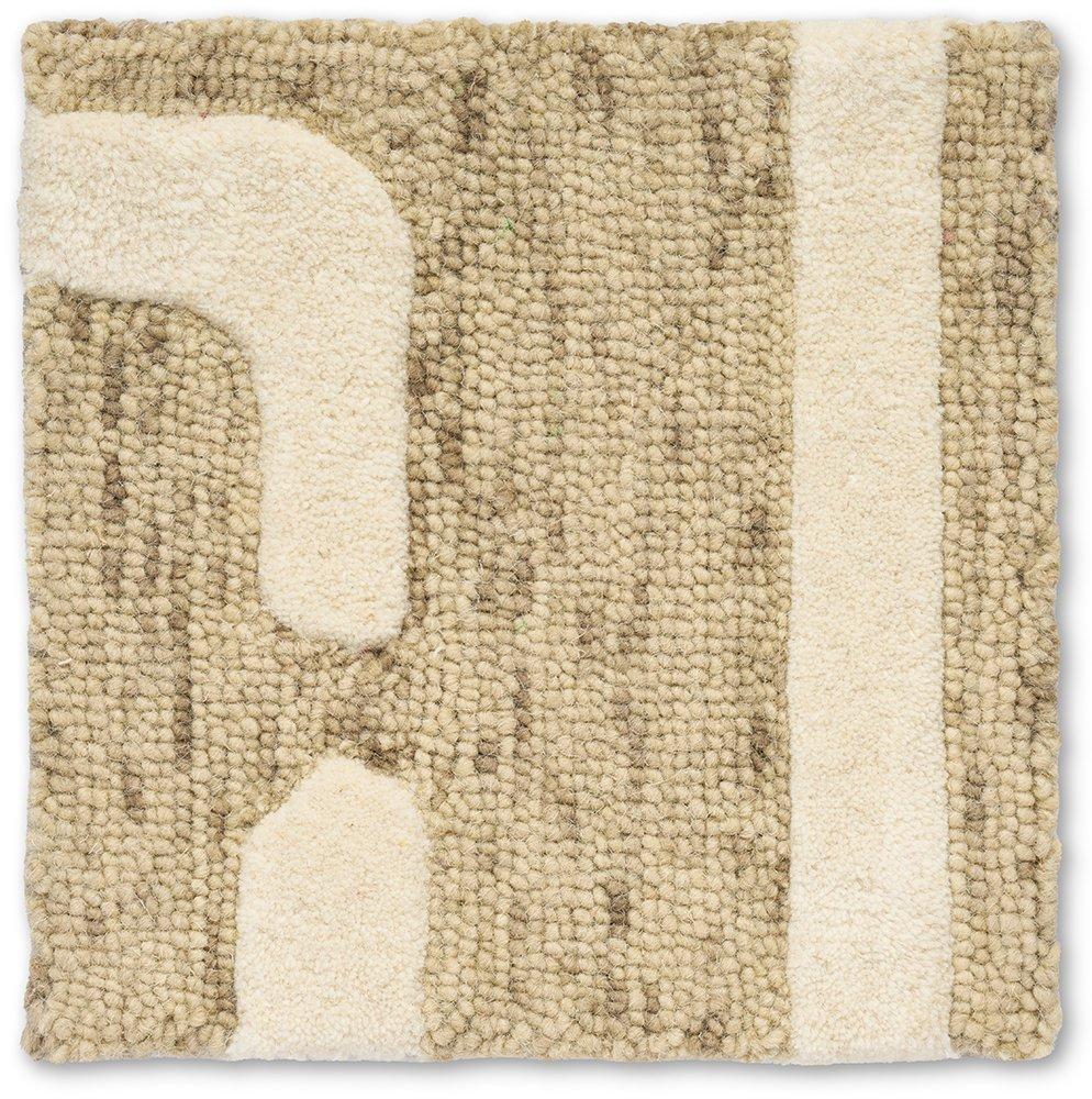 Maze Linen Modern Wool Rug - Image 8