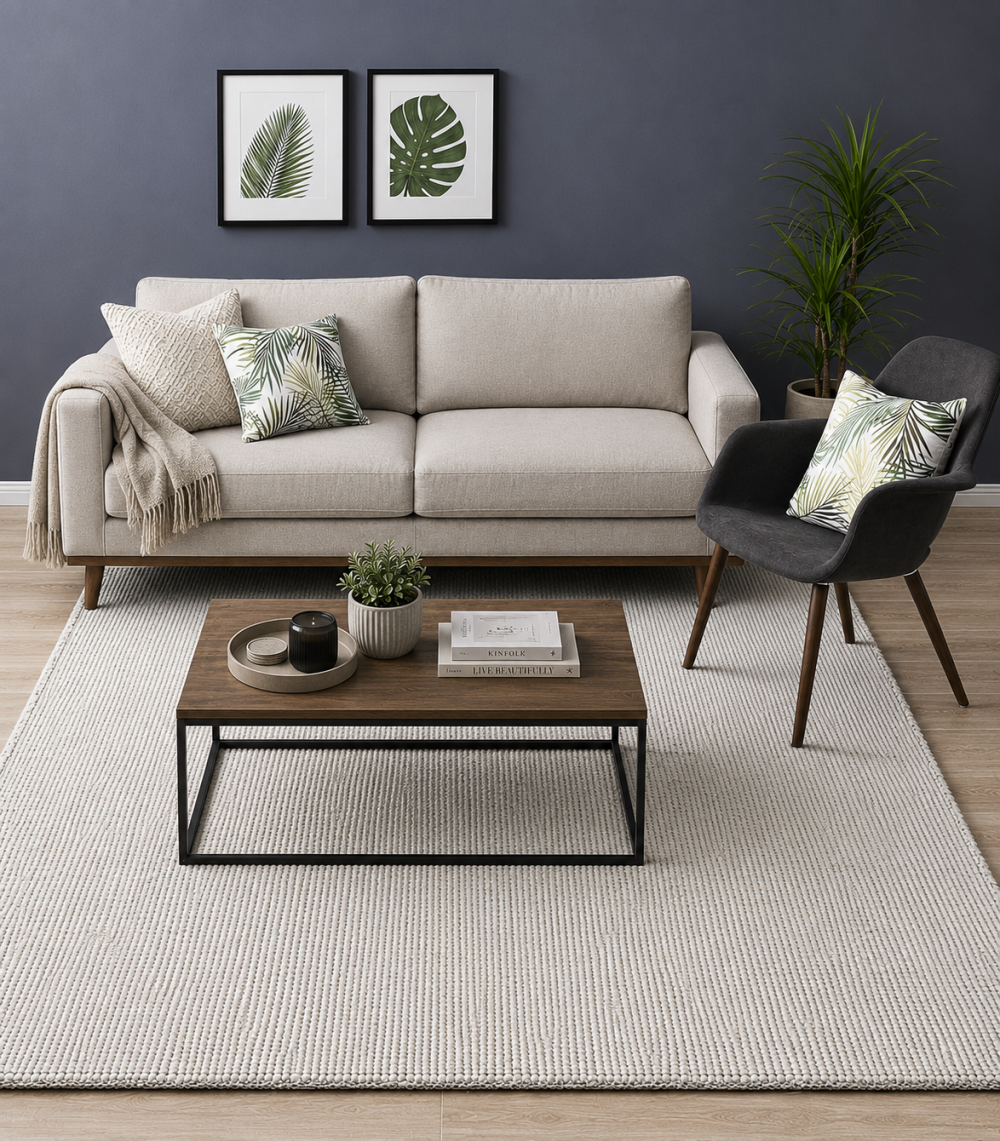 Noble Loop Organic Wool Rug