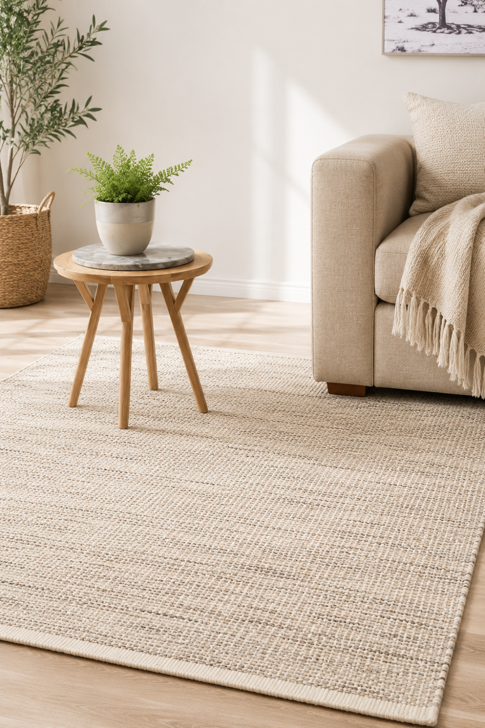 Nordkapp Felted Wool Hand-Woven Rug