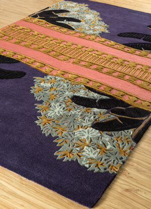 Curiosity Wool + Art Silk Modern Rug