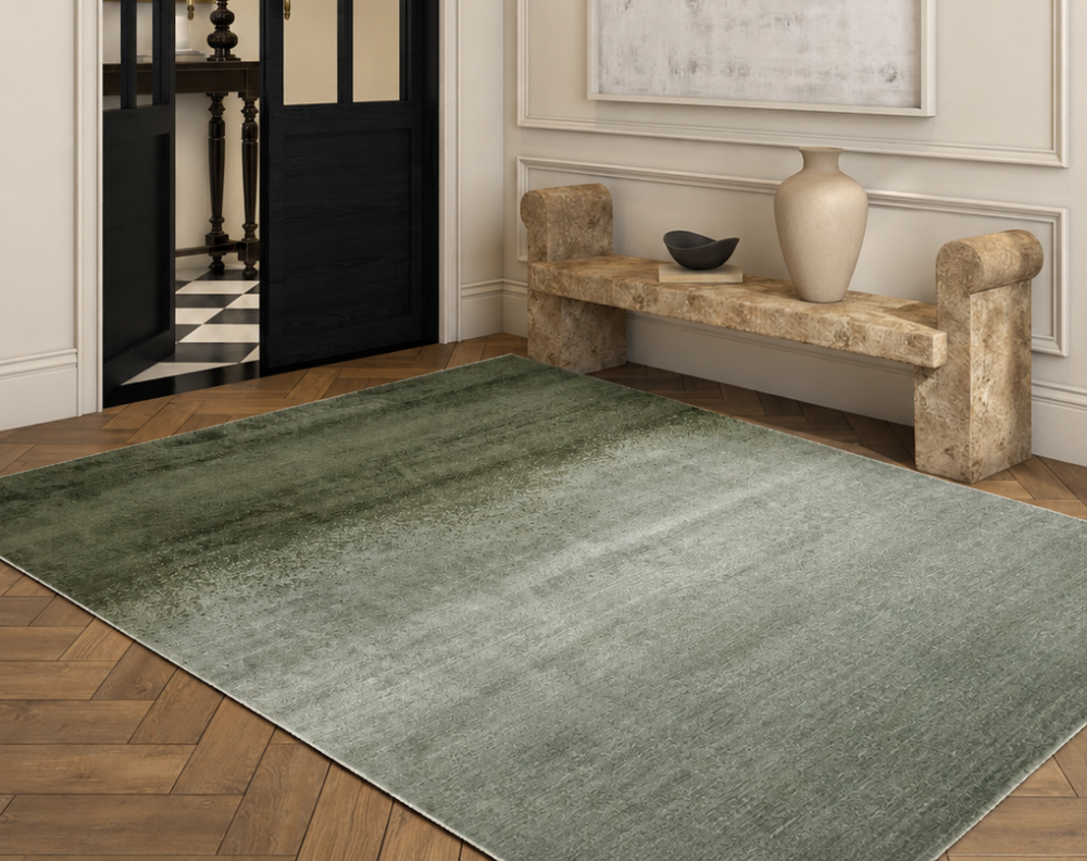 Nausicaa Bamboo Silk Knotted Rug