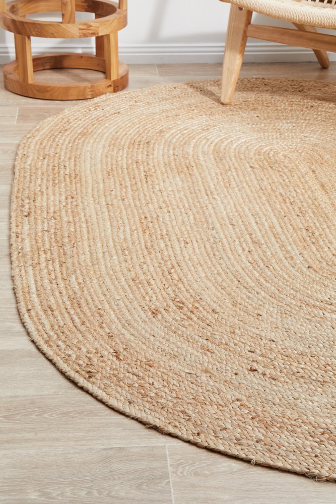 Fijian Dream Oval Jute Rug