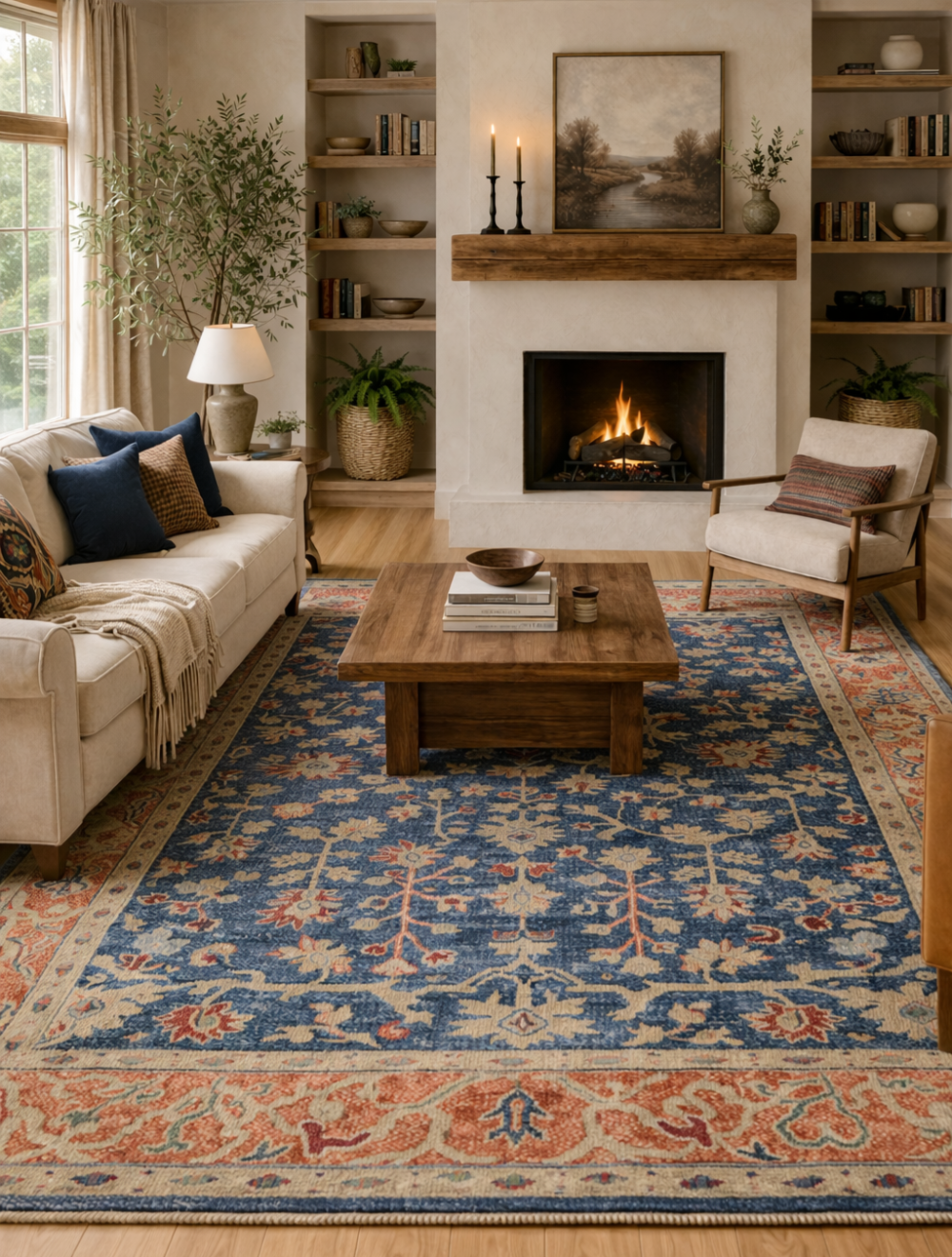 Mogul Handtufted Wool Rug