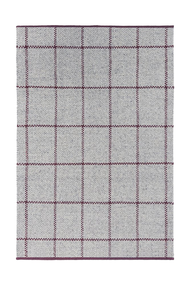 Craft Matter Check Wool Blend Rug by B&C