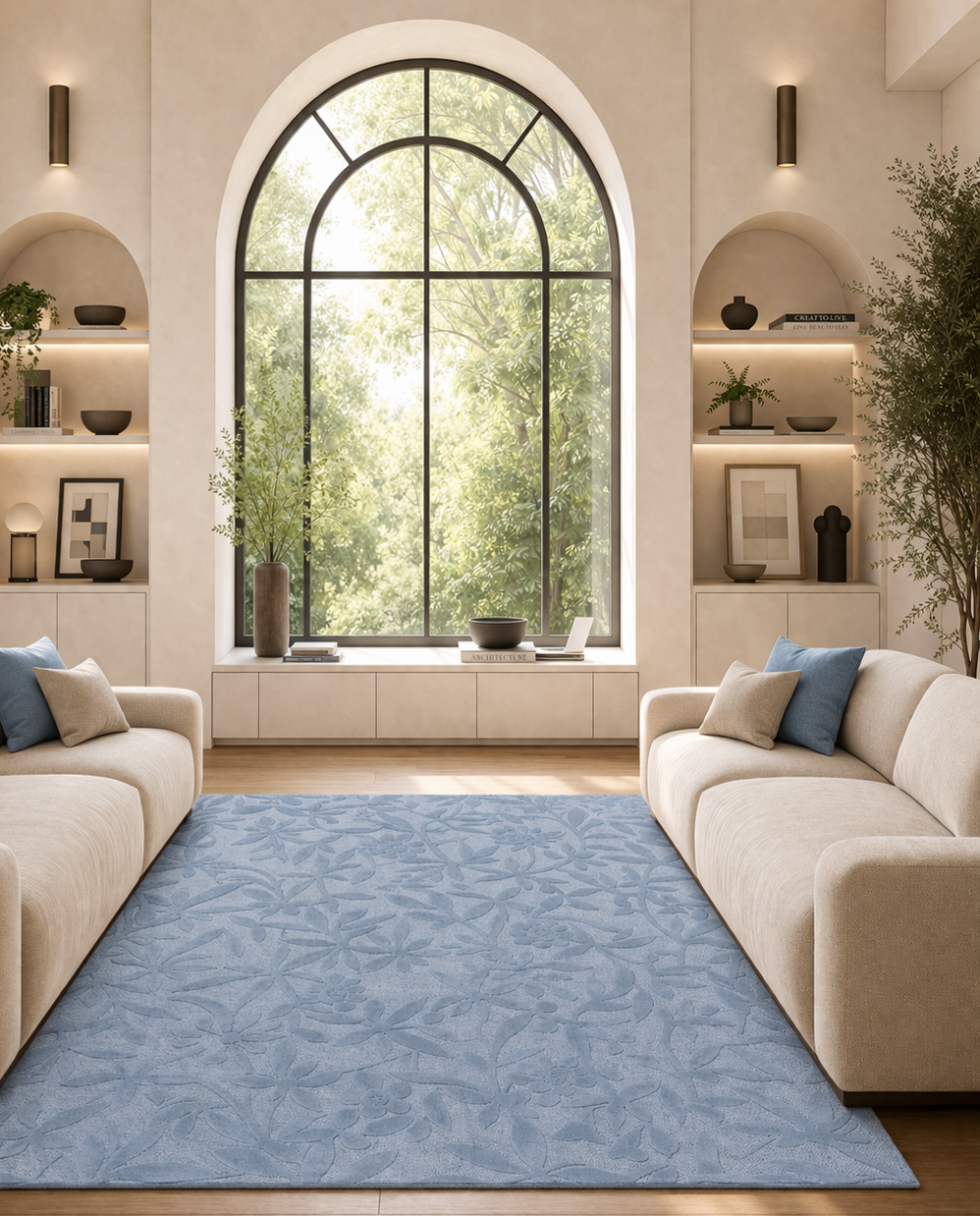 Cleavers Hand-Tufted Wool Rug by Laura Ashley
