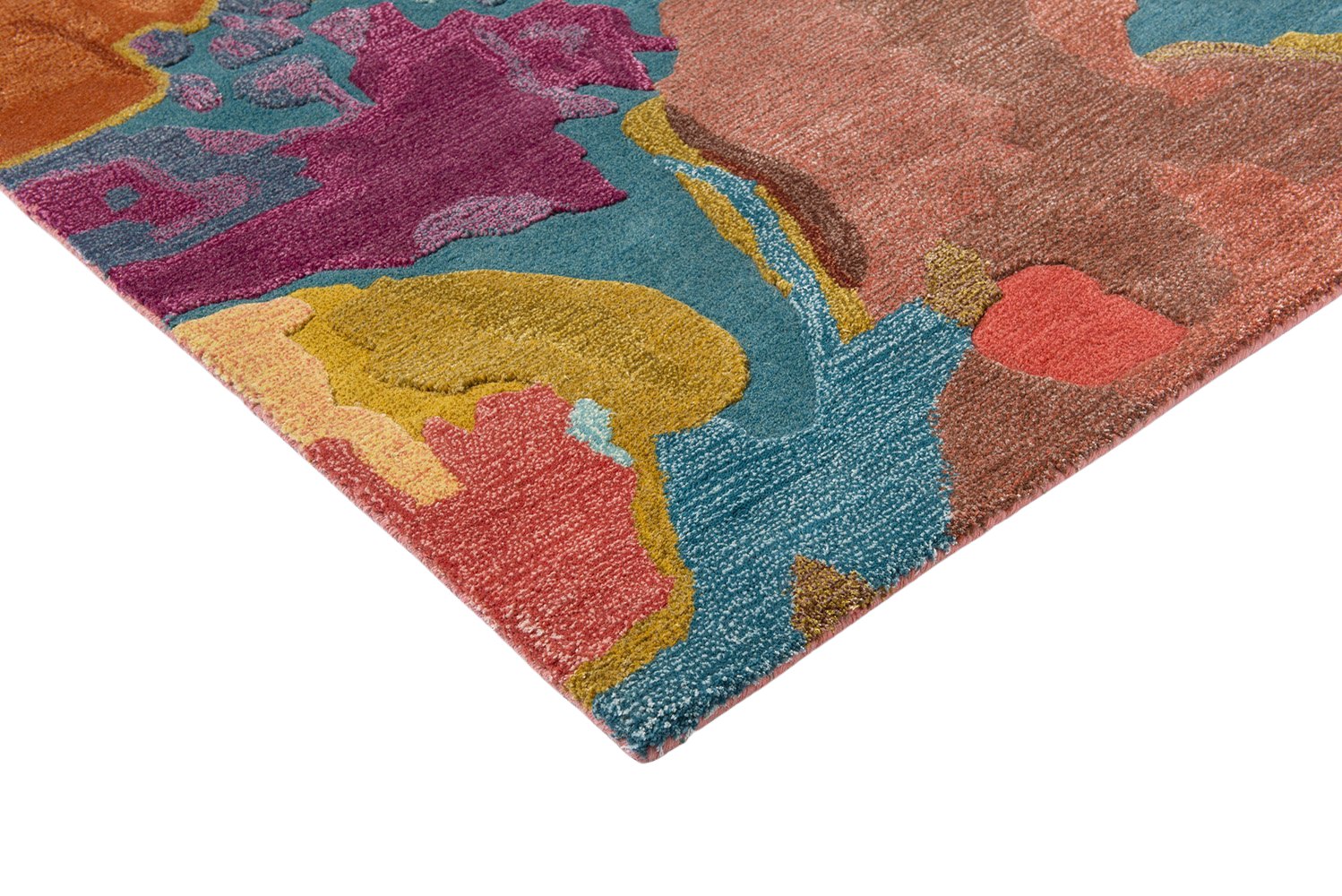 Foresta Multi Modern Wool Rug 6