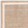 ALBI SAND MODERN WOOL RUG CORNER