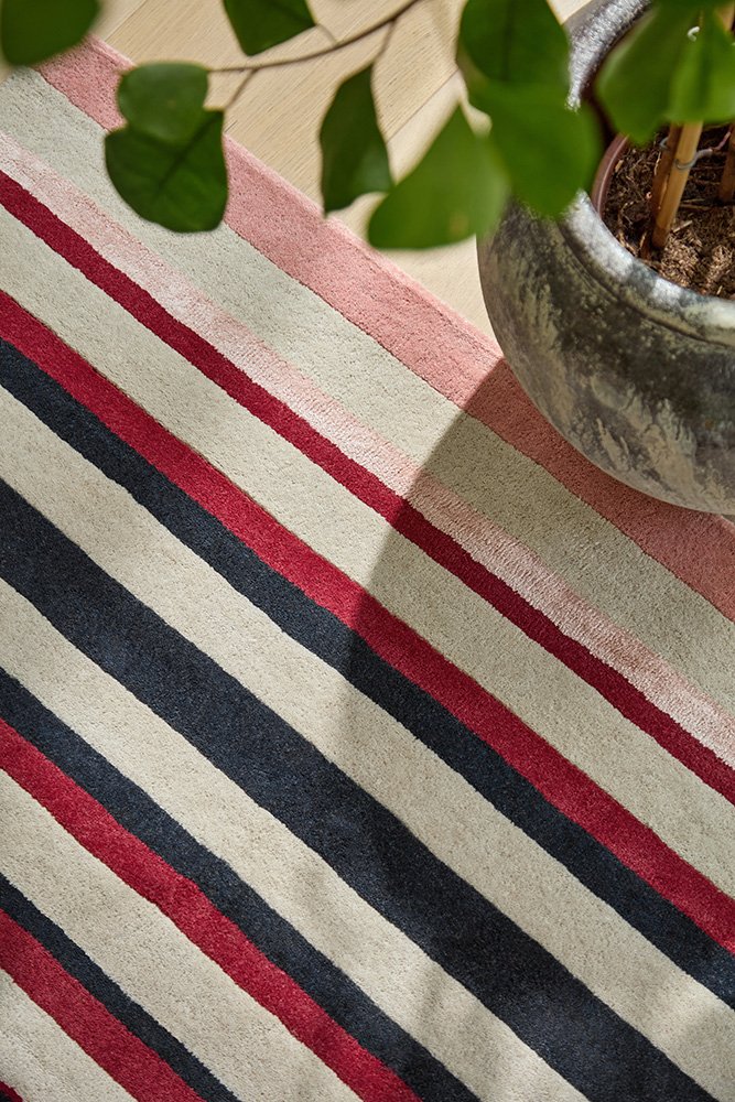 Calla Pomegranate_Clementine Wool Blend Rug 3