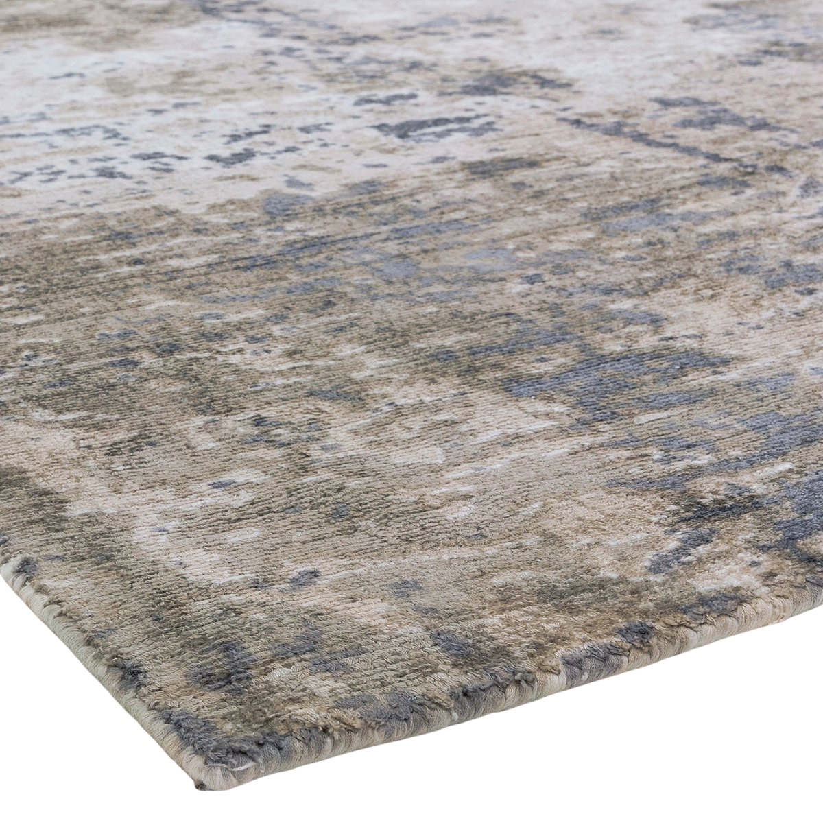 GATSBY CLOUD HAND-WOVEN ART SILK RUG CLOSE UP