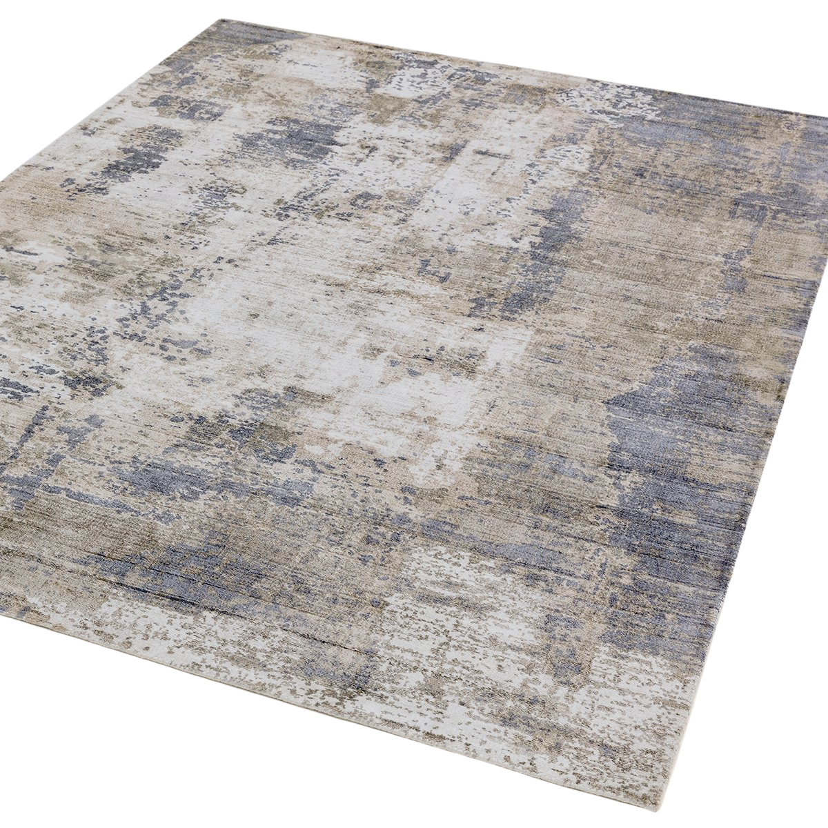 GATSBY CLOUD HAND-WOVEN ART SILK RUG FLOOR SHOT