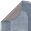 HALO DENIM MODERN WOOL BLEND RUG BACK