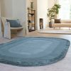 HALO DENIM MODERN WOOL BLEND RUG LIFESTYLE