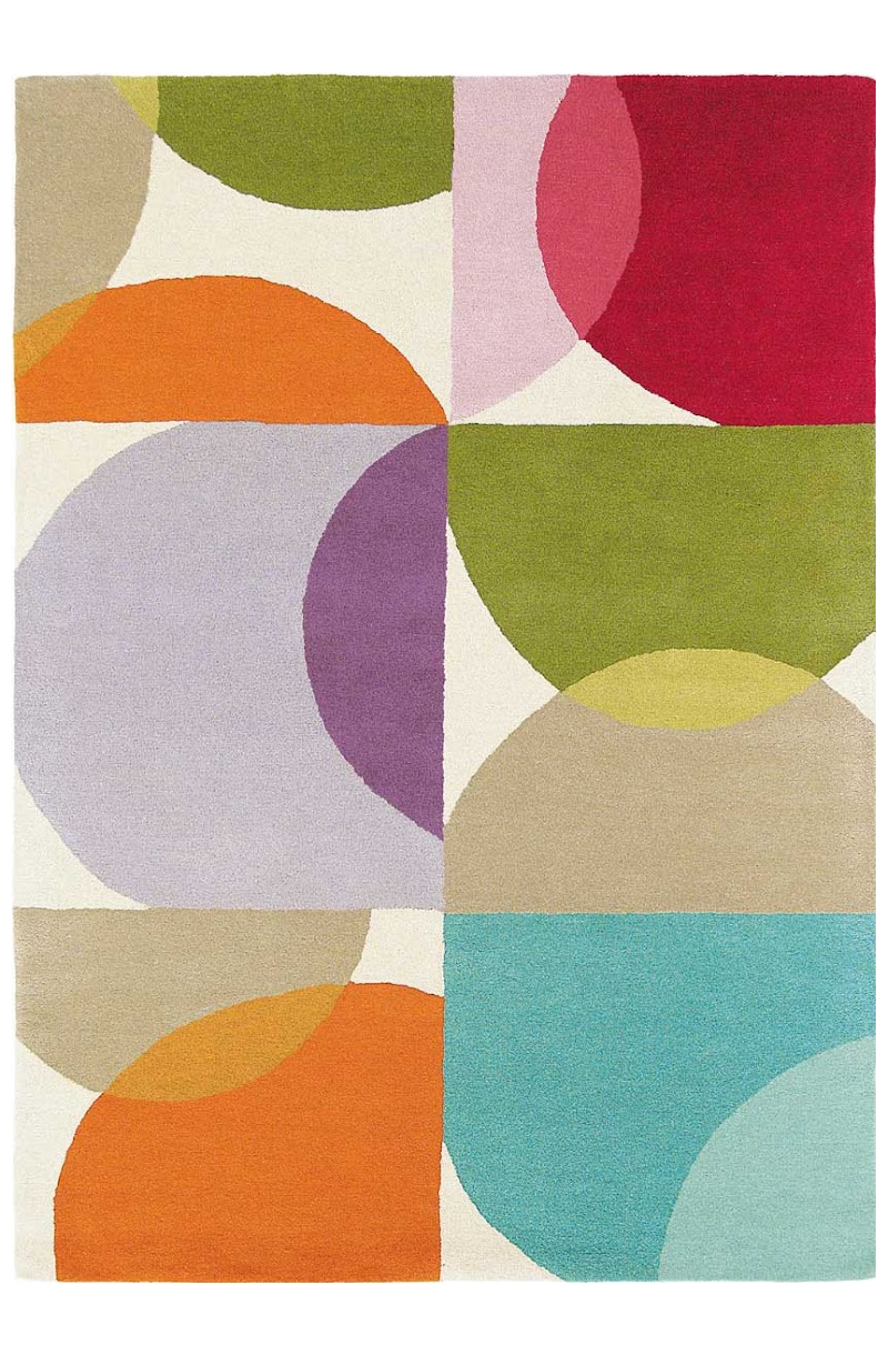 Kaleido Pop Modern Multi Wool Rug