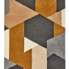 POPOVA CARAMEL WOOL HAND-TUFTED RUG 1