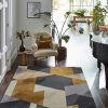 POPOVA CARAMEL WOOL HAND-TUFTED RUG 3