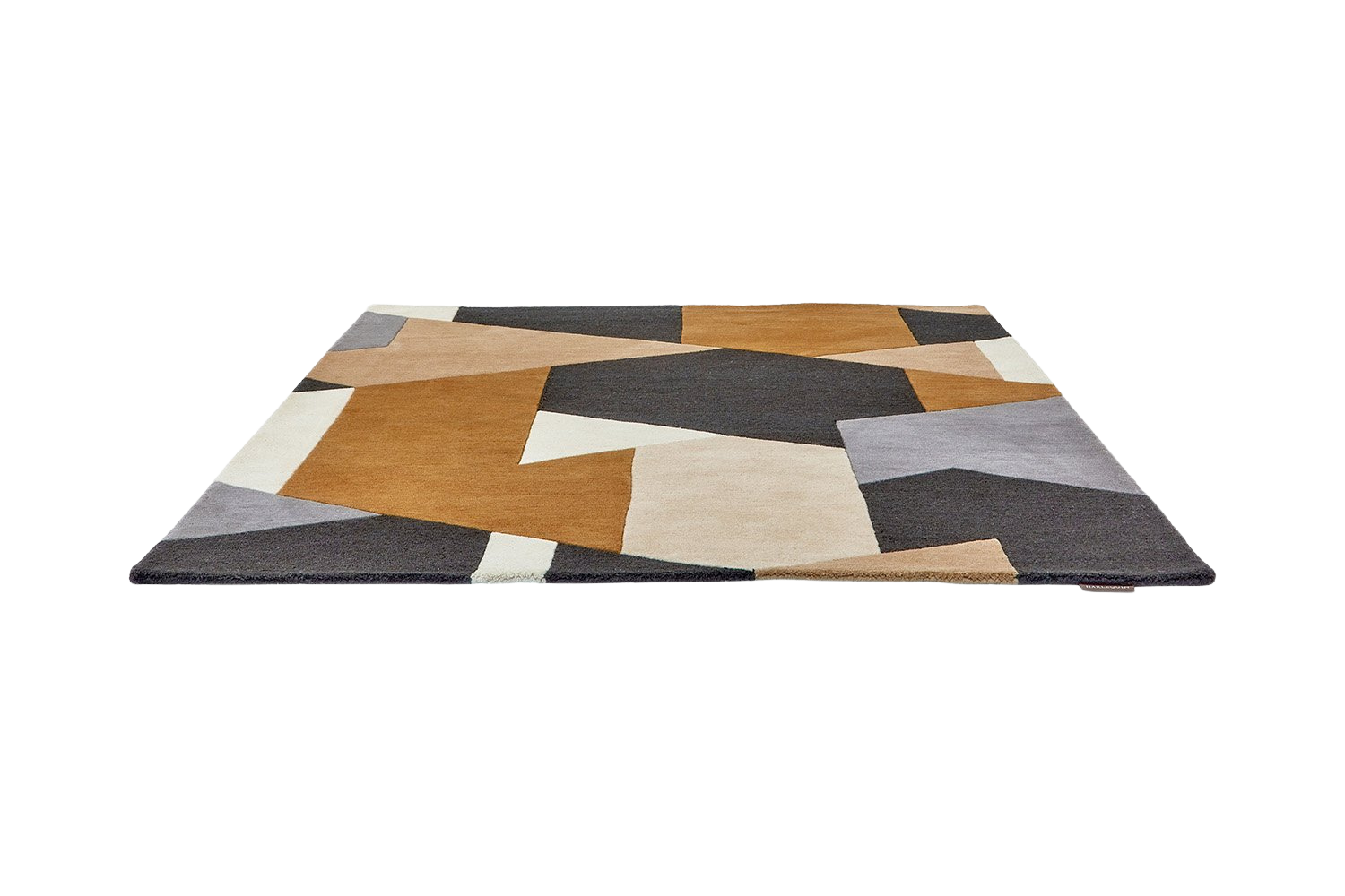 POPOVA CARAMEL WOOL HAND-TUFTED RUG 4