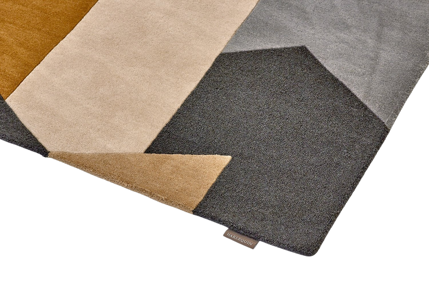 POPOVA CARAMEL WOOL HAND-TUFTED RUG 5