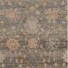 REVIVAL AGRA GREEN KNOTTED RUG 2