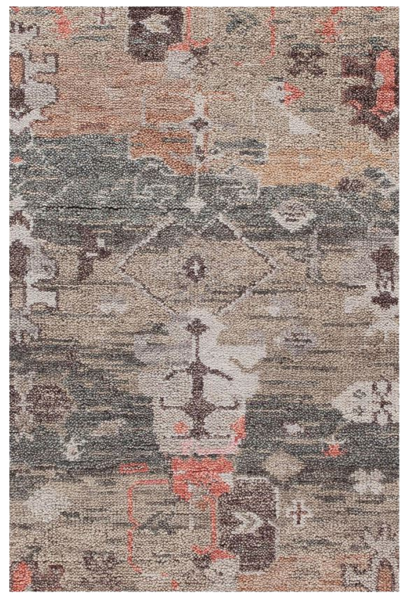 Revival Oushak Multi Hand-Knotted Wool Rug - Image 3