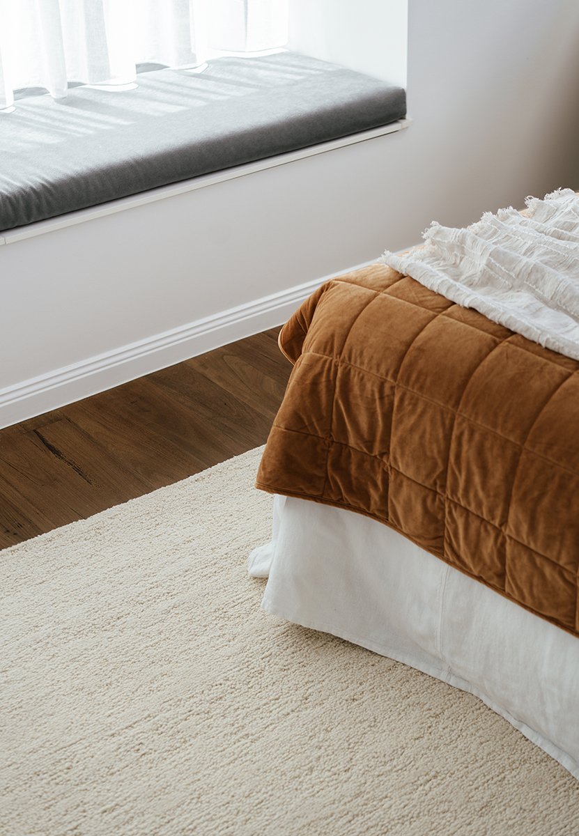 Embrace Cream Wool Loop Rug