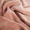 Conscious Loom Kinship Blush Pink Wool Rug Close up