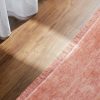 Conscious Loom Kinship Blush Pink Wool Rug Lifestyle4