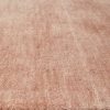 Conscious Loom Kinship Blush Pink Wool Rug Side