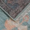 Revival Tabriz Steel Hand-Knotted Wool Rug - Thumbnail Image 4