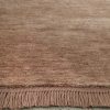 CONSCIOUS LOOM KINSHIP MOCHA MOUSSE WOOL RUG FRINGE
