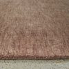 CONSCIOUS LOOM KINSHIP MOCHA MOUSSE WOOL RUG SIDE