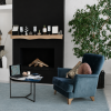 Kinship Sky Blue Wool Rug - Thumbnail Image 1